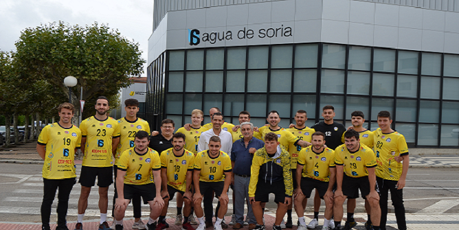 Agua de Soria seguirá al lado del Club Balonmano Soria