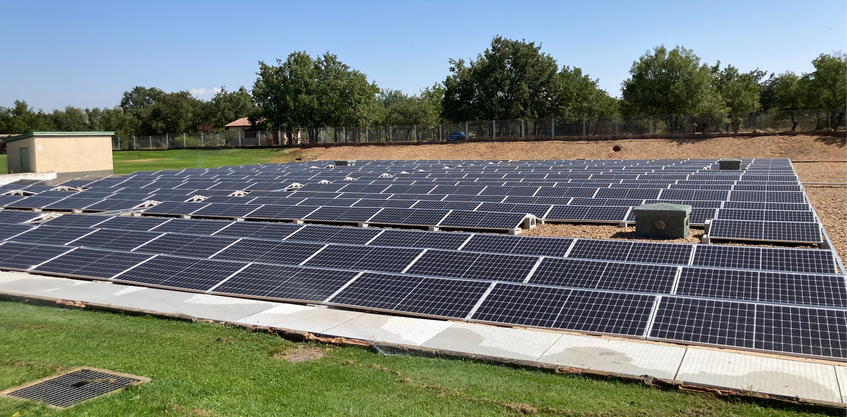 Aguas de Soria concluye la instalación de un parque fotovoltaico en sus instalaciones de potabilización